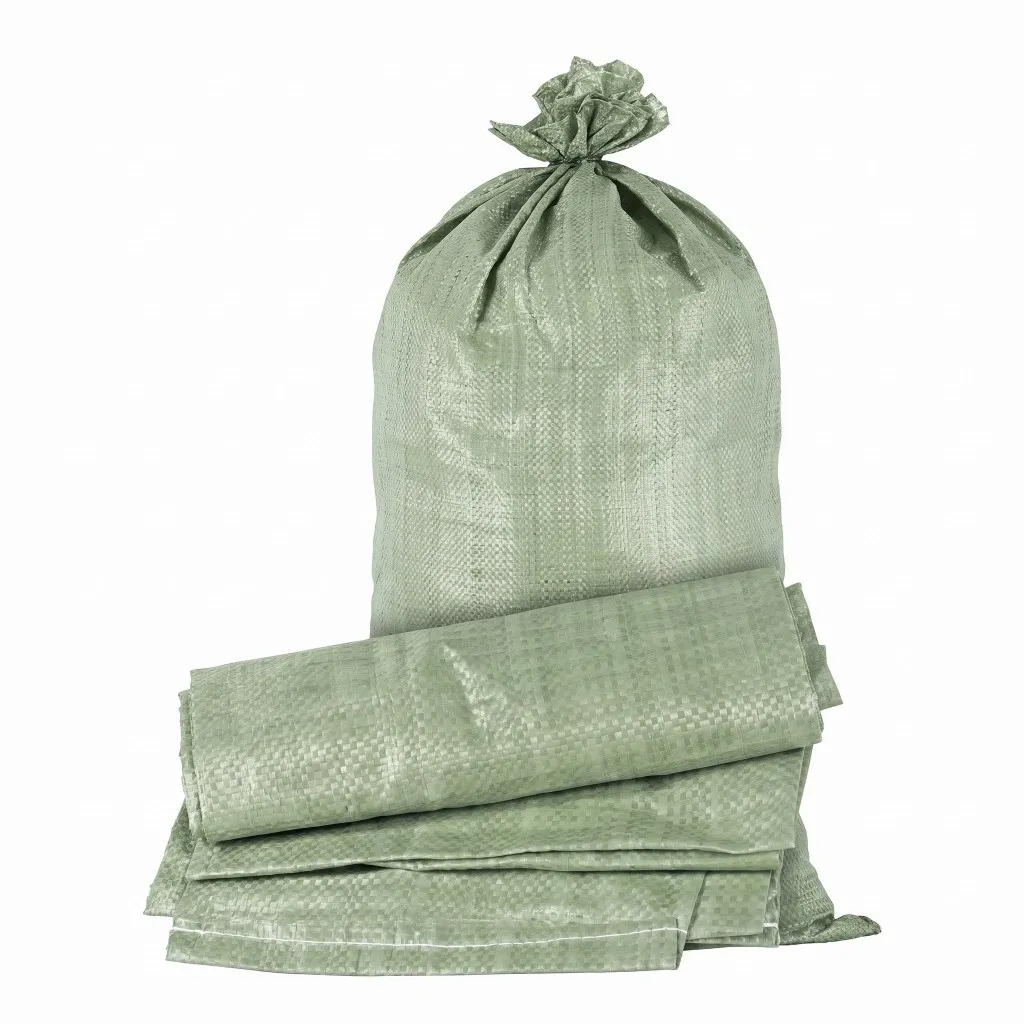 Мешок для строительного мусора полипропиленовый 55х95 см, зеленый (1000)