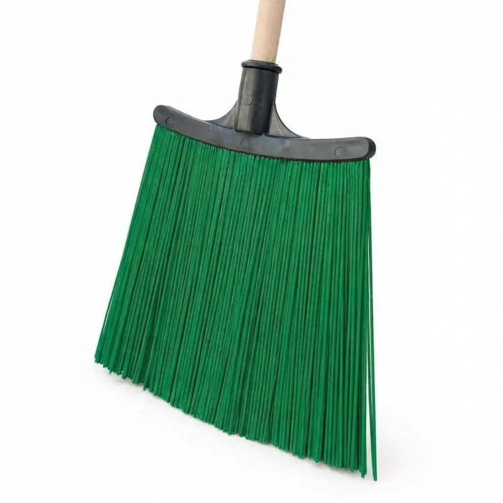 Метла плоская пластиковая с черенком (Комплект) (5)