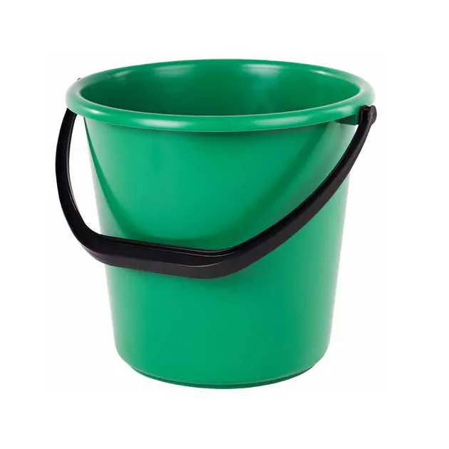 Ведро 10л "Усиленное", прочный пластик, цвет ассорти, мерная шкала