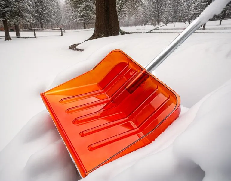5 причин выбрать лопату из поликарбоната для зимы