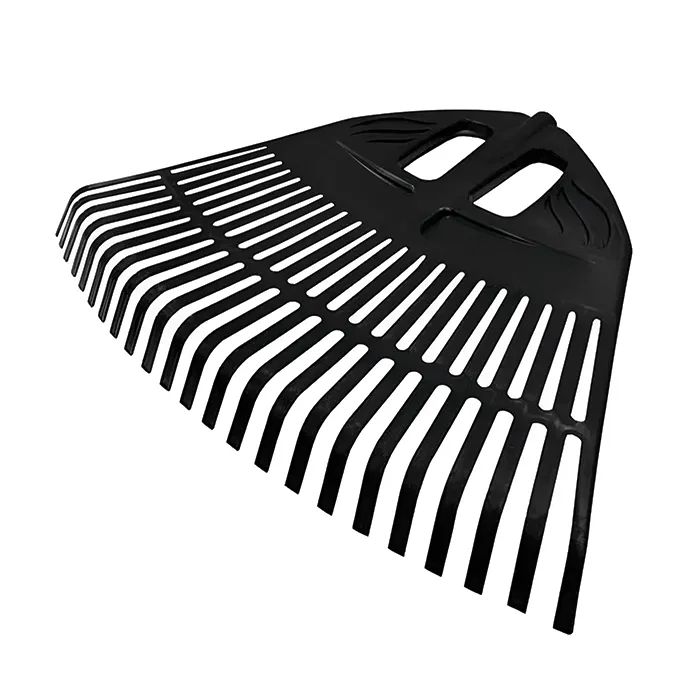 Грабли веерные пластмассовые 23 зуба, черные, ширина 500мм, б/ч