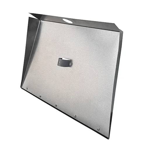 Лопата для снега оцинкованная 500х375 мм (460х300), 3-х бортная, с планкой, б/ч