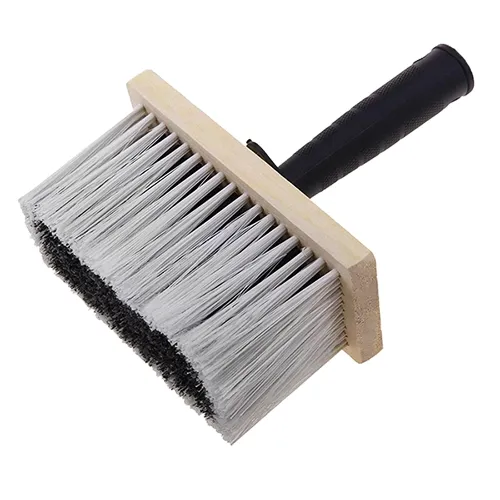 Кисть макловица 150 х 70 мм, искуственная щетина, деревянный корпус, пластмассовая ручка // МТХ