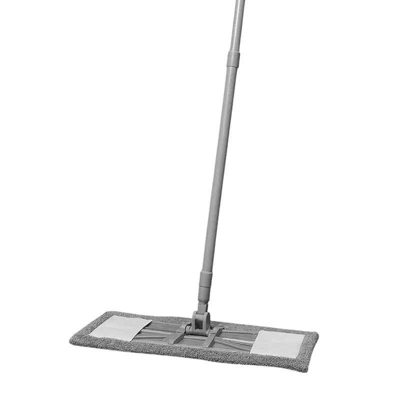Швабра для пола с МОПом, цвет серый, телескопическая рукоятка 74-123 см (20)