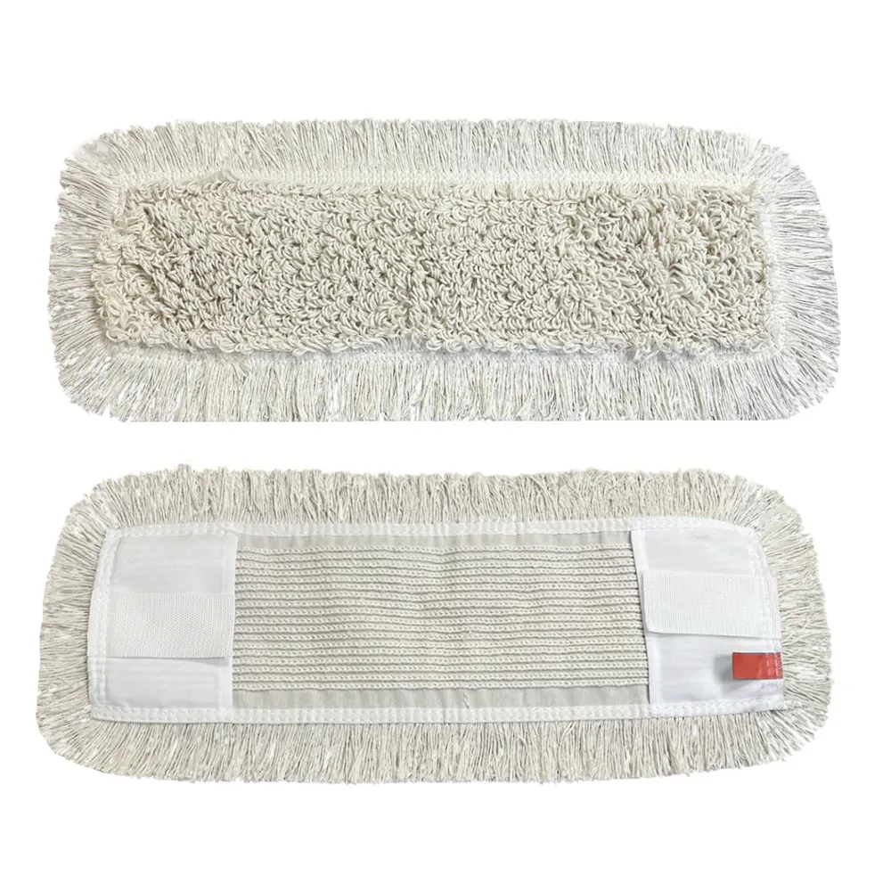 МОП насадка для швабры из хлопка 50 см петельный, карман-язык, основа хлопок (25)