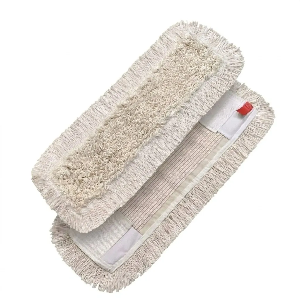 МОП насадка для швабры из хлопка 60 см петельный, карман-язык, основа хлопок (25)