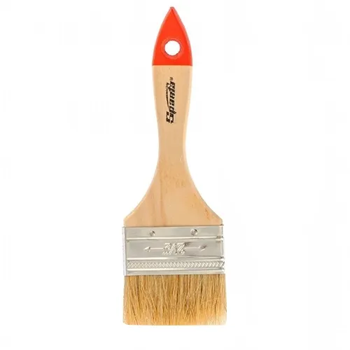 Кисть плоская 2,5" (63 мм) Slimline, натуральная щетина, деревянная ручка