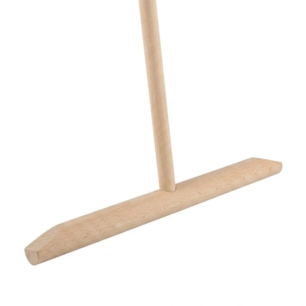 Швабра деревянная плоская 50 см (Комплект), РБ