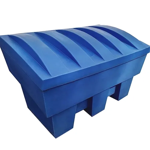 Емкость (ящик) для песчано-солевой смеси (250л) красная