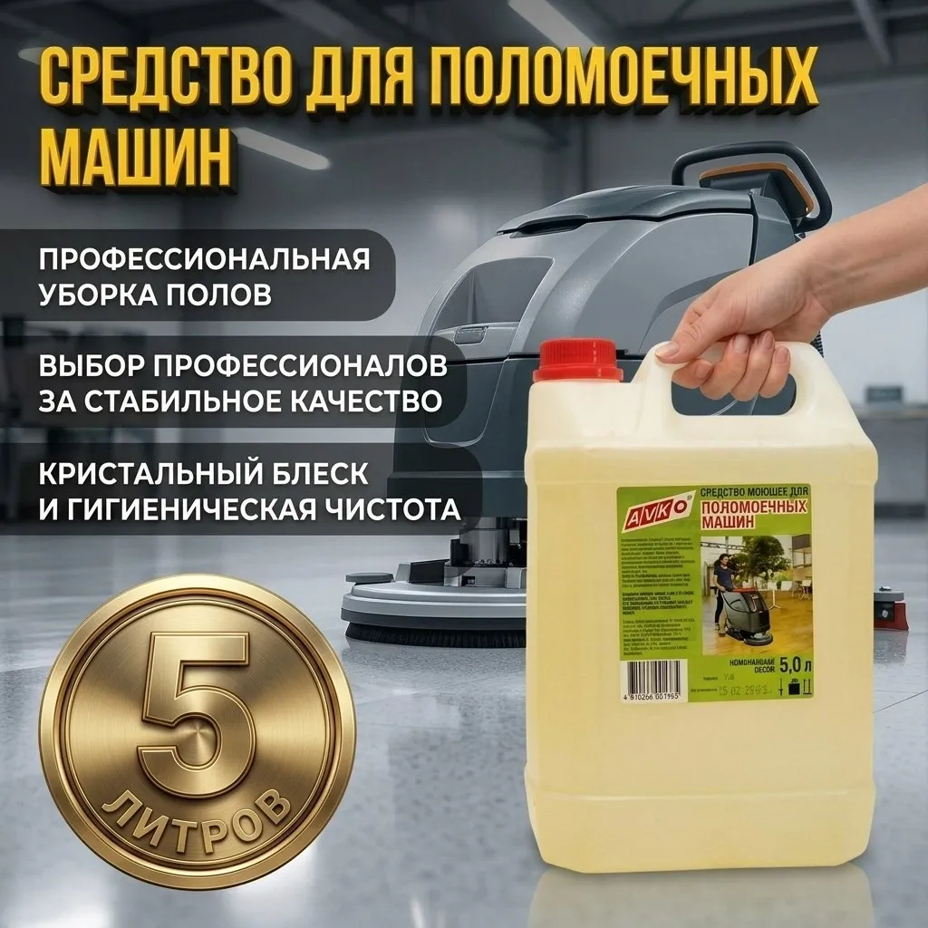 Средство моющее для поломоечных машин 5 л