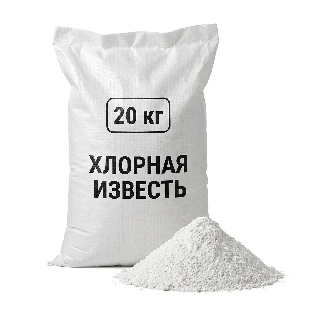 Известь хлорная (20 кг в мешке), содержание активного хлора 25% 