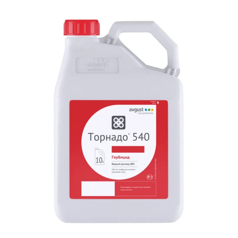 Гербицид сплошного действия Торнадо ВР 540, 10 л в канистре (глифосат 540 г/л)