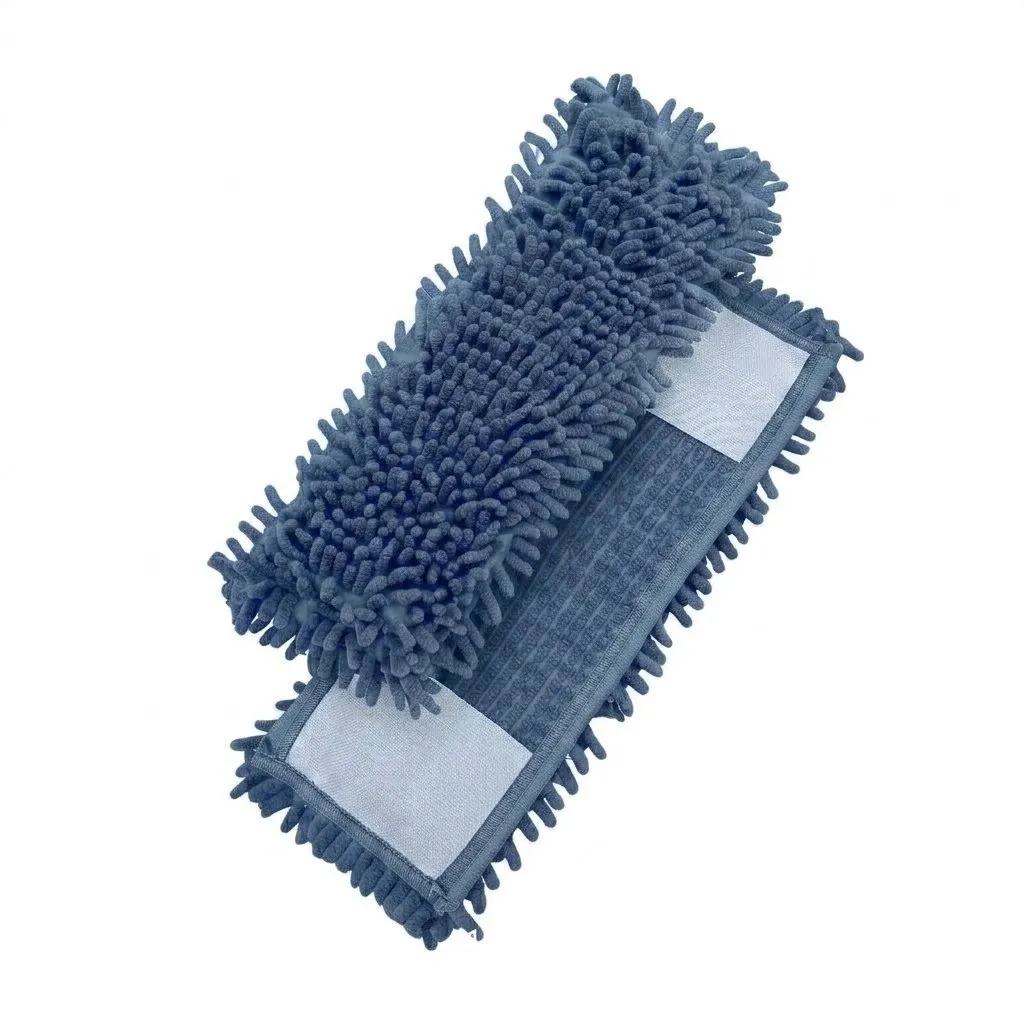 Моп насадка для швабры Синель (шинилл) 072С, размер 40х11 см, вес 70 г, цвет серый