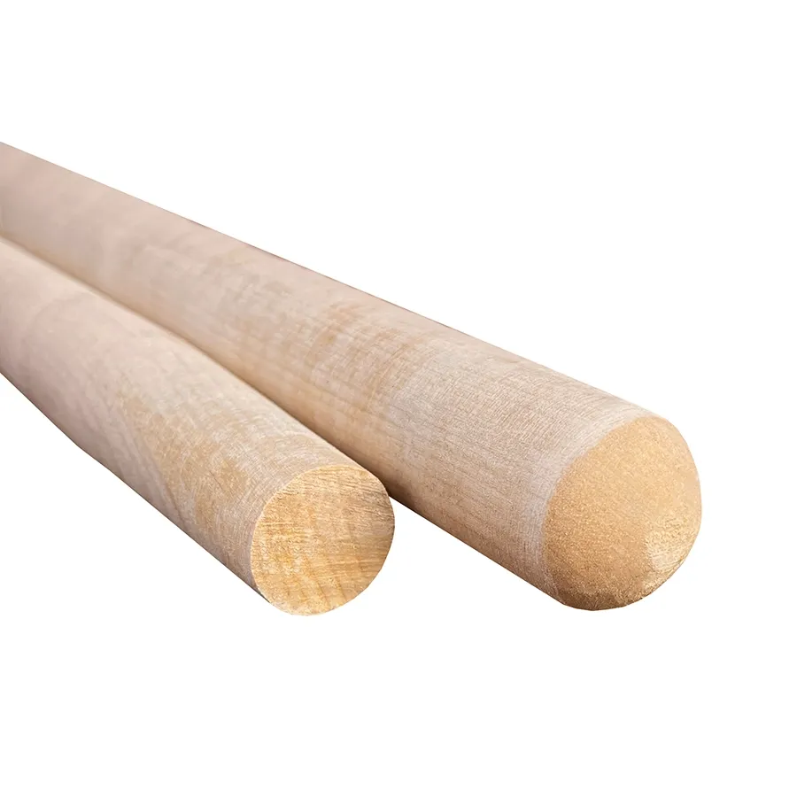 Черенок для лопат, деревянный, d40x1200 мм, 1 сорт (Б) (10)