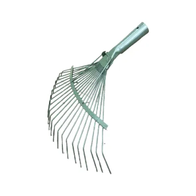 Грабли веерные проволочные 22 зуба, порошковая окраска, б/ч (10)