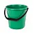 Ведро 10л "Усиленное", прочный пластик, цвет ассорти, мерная шкала