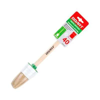 Кисть круглая №10 (40 мм) Волат (6)