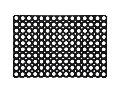 Коврик резиновый грязезащитный ячеистый 600х400х12мм