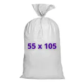 Мешок полипропиленовый 55х105 см, вес 70 г, 1 сорт, белый (1000)