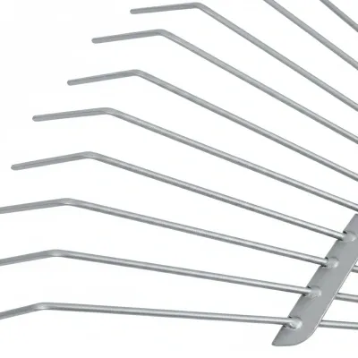 Комплект: Грабли веерные проволочные 22 зуба + Черенок