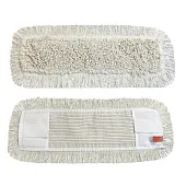 МОП насадка для швабры из хлопка 50 см петельный, карман-язык, основа хлопок (25)