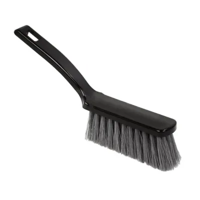 Щётка-сметка 4 рядная BLACK, размер 26,5 х 3,5 см, щетина 4 см