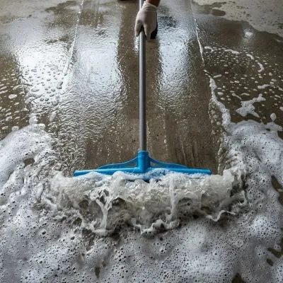 Комплект: Сгон для воды (стяжка) 40 см, пластиковое основание + Черенок