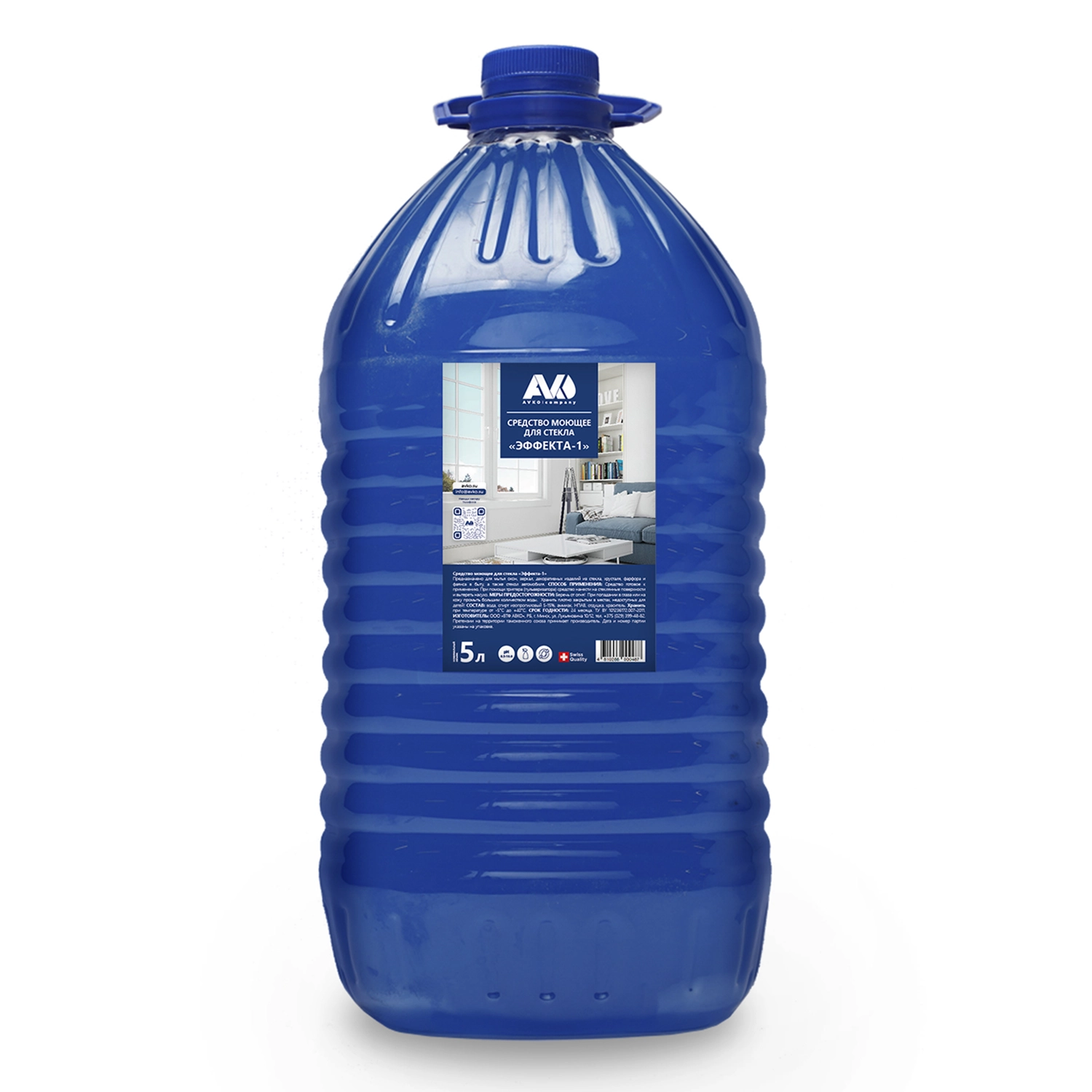 Средство для мытья окон 5 л "Эффекта-1", готовое к применению