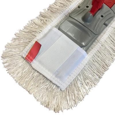 Комплект "Швабра профессиональная ЧистоPROF 40": Флаундер 40 см + Моп петлевой + Рукоятка 140 см