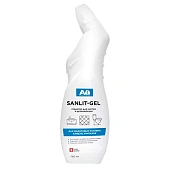 Средство моющее для сантехники 750 мл "Санлит-гель", дезинфецирующее (10)