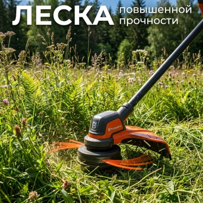 Леска для триммера d 2.7 мм, сечение звезда, бухта 100 м