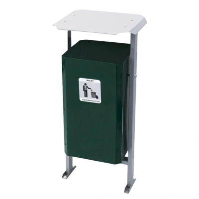 Урна уличная металлическая "Эко" 35 л