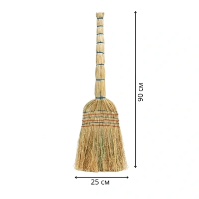 Веник сорго 6-ти прошивной, Узбекистан, II сорт (50)