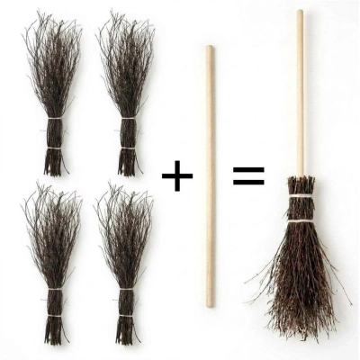 Метла березовая, заготовка (отгружается по 10шт), РФ