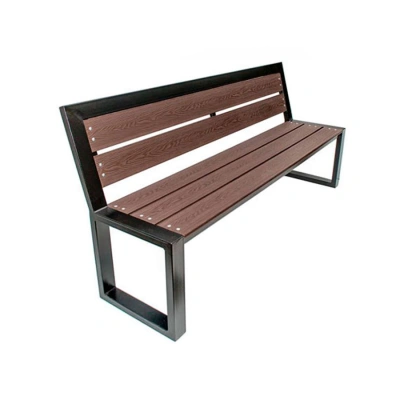 Скамейка ЧистоDVOR Премиум 1500, доска ДПК