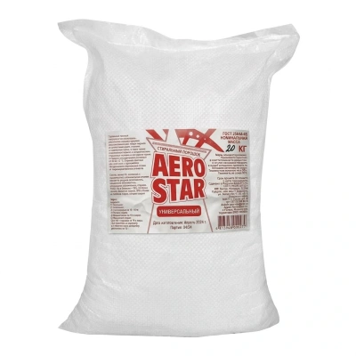 Порошок стиральный 20 кг "Аэростар универсальный", автомат
