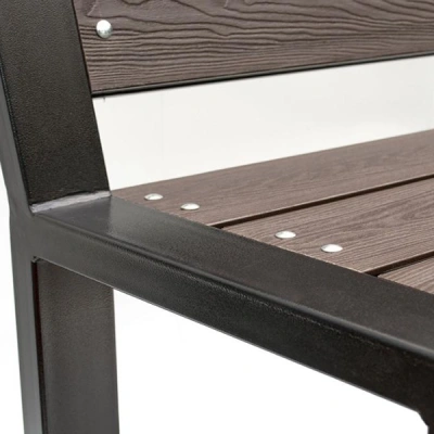 Скамейка ЧистоDVOR Премиум 1500, доска ДПК