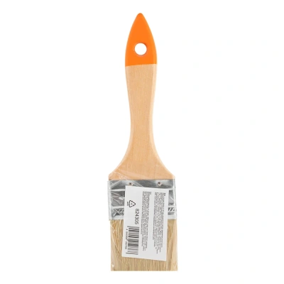 Кисть плоская 2" (50 мм) Slimline, натуральная щетина, деревянная ручка