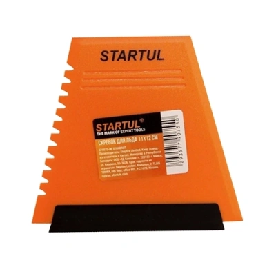 Скребок для льда автомобильный 110х120 мм STARTUL STANDART