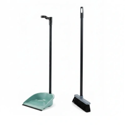 Набор "Ленивка" (Совок с длинной ручкой + Щетка для пола) (10)