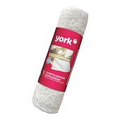 Тряпка для пола хлопковая белая в рулоне YORK 260г/м2 (60х80 см) (30)