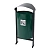 Урна уличная металлическая "Евро" 35 л