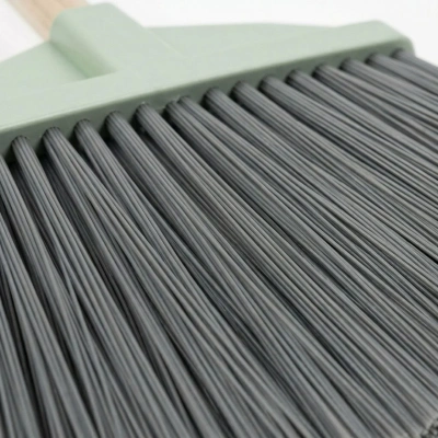 Метла плоская пластиковая "Гардена", с высокой щетиной, 3-х рядная, с черенком (Комплект) (5)